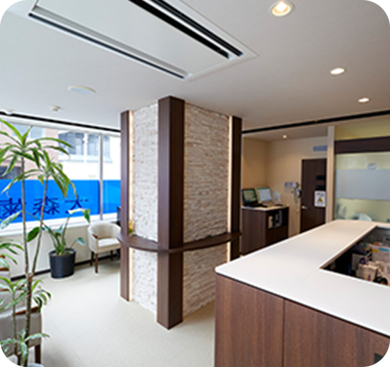 大森歯科の内観