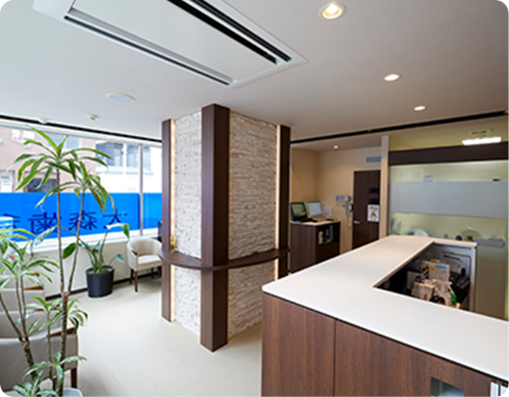 受付・待合スペース