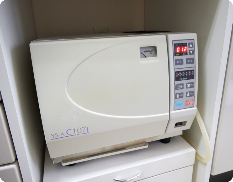 高圧蒸気滅菌器